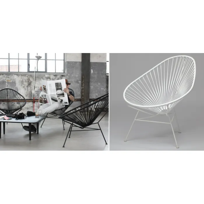 Кресло Аcapulco Stol black от ImperiumLoft