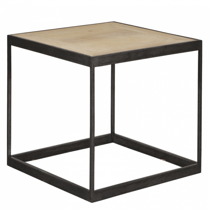 Приставной столик Industrial Oak Side Table от ImperiumLoft