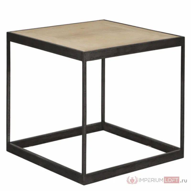 Приставной столик Industrial Oak Side Table от ImperiumLoft
