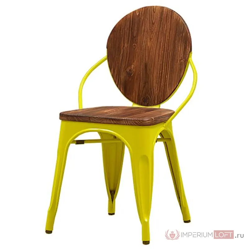 Стул Tolix chair Wooden Yellow designed by Xavier Pauchard от ImperiumLoft