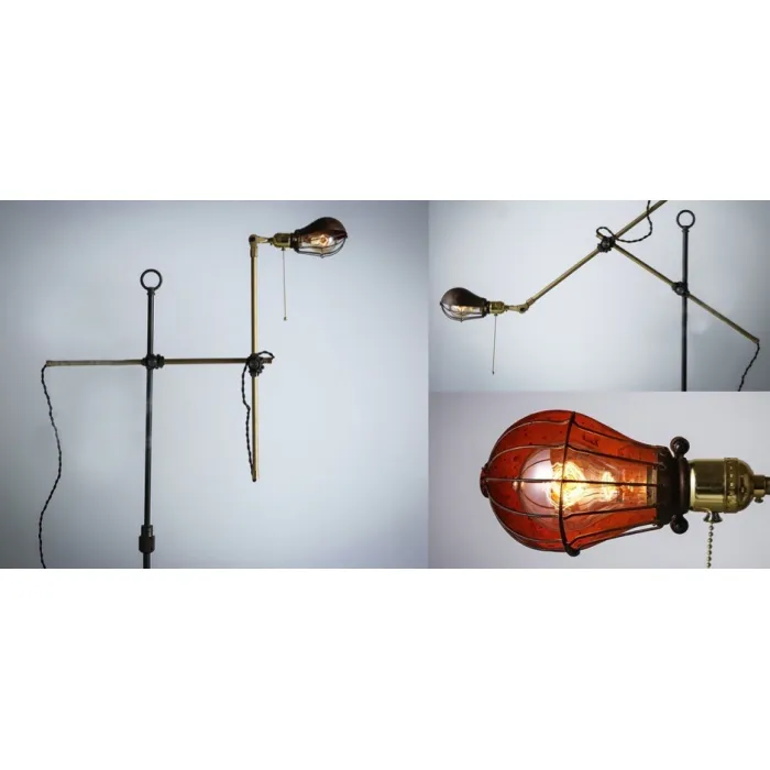 Напольный светильник Steampunk Extension Pole Floor 2 от ImperiumLoft