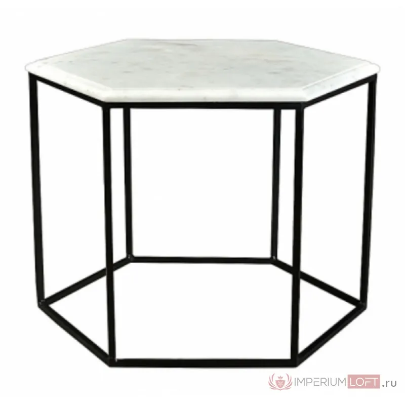 Кофейный столик Hexagon White Marble от ImperiumLoft