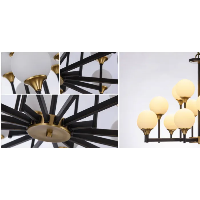 Люстра Ball Valley Chandelier 16 от ImperiumLoft