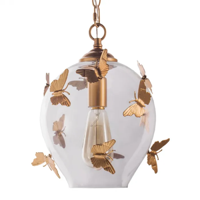 Подвесной светильник Gold Butterfly 1 от ImperiumLoft