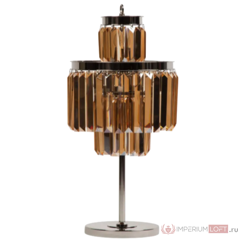 Настольная лампа 1920S Odeon Cognac Glass Table Lamp Three-Level от ImperiumLoft