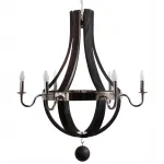 Подвесная люстра RH Wine Barrel chandelier Polished nickel