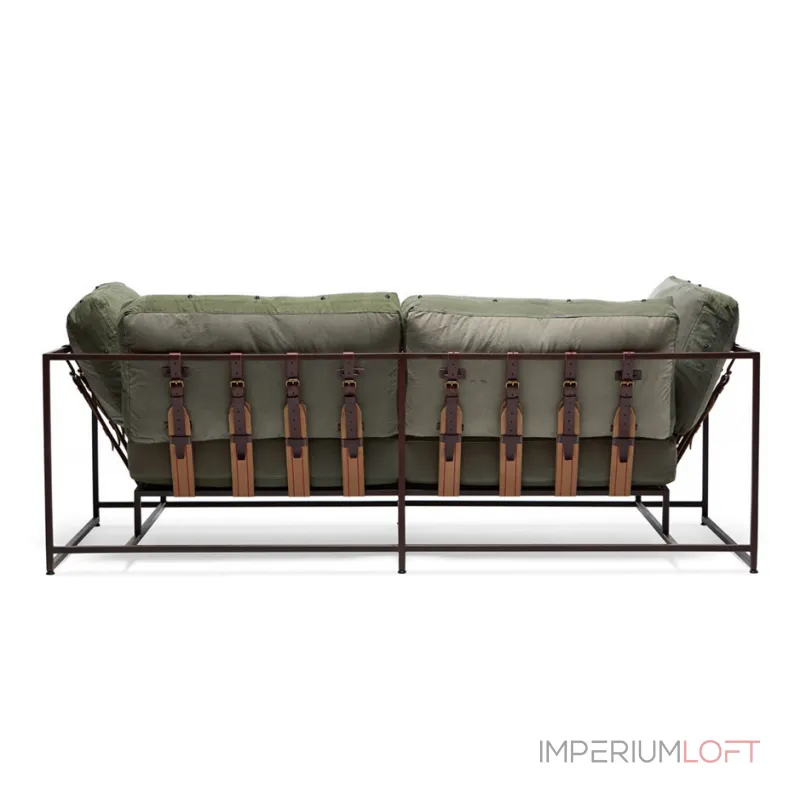 Двухместный диван Olive Military Two Seat Sofa designed by Stephen Kenn and Simon Miller		 in 2014