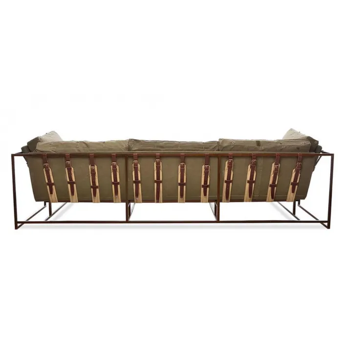Диван Inheritance Sofa Olive Military Fabric от ImperiumLoft