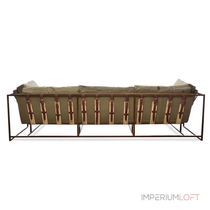 Диван Inheritance Sofa Olive Military Fabric