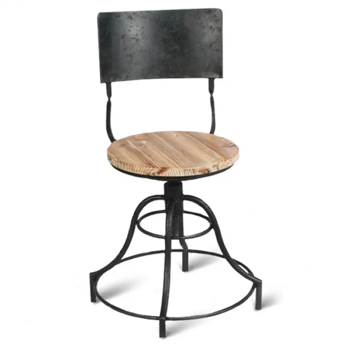 Барный стул Industrial Barstool Vintage Black от ImperiumLoft
