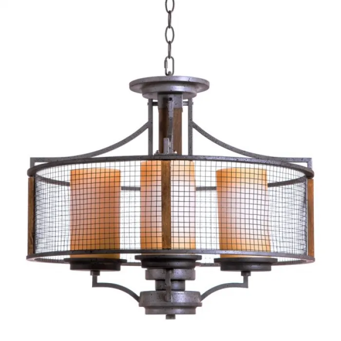 Подвесной светильник Mirage Cage Pendant 3 от ImperiumLoft