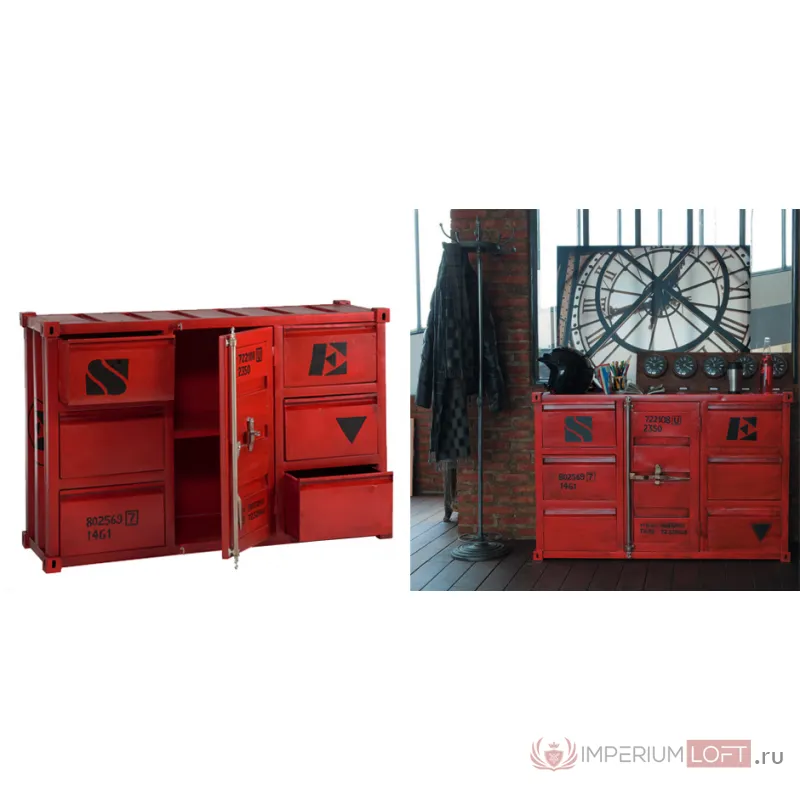 Комод CARLINGUE Sea Container от ImperiumLoft