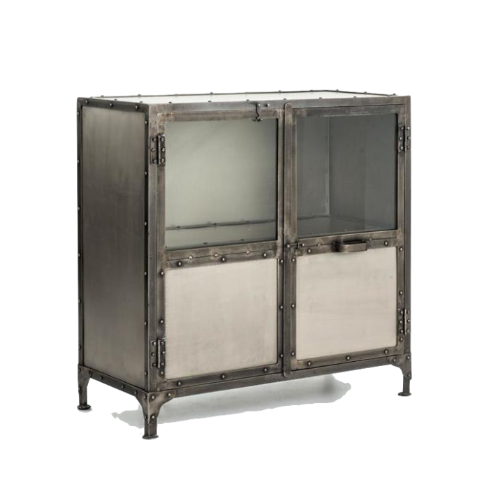 Комод Industrial Steampunk Nickel 2 Door Cabinet от ImperiumLoft