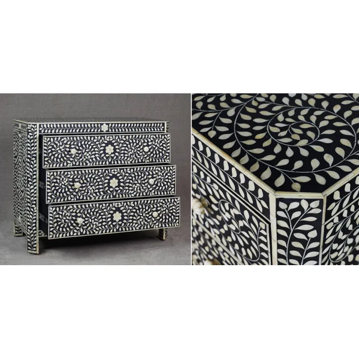 Комод Inlaid Bone Flowers от ImperiumLoft