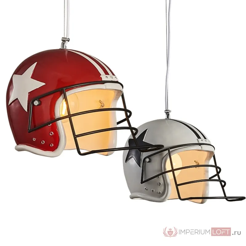Подвесной светильник Sport Helmet Pendant от ImperiumLoft