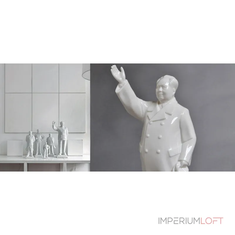 Керамическая статуэтка Мао Цзэдун Mao Zedong