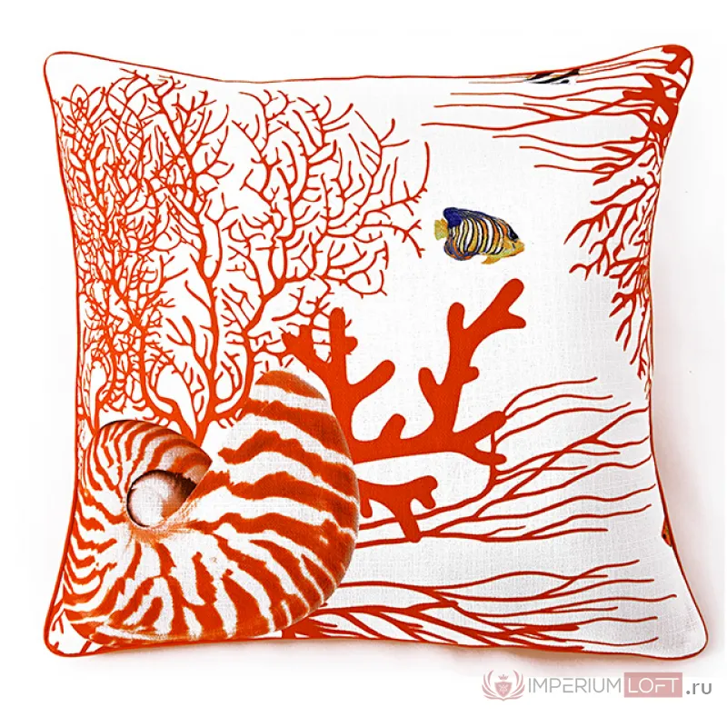 Декоративная подушка Coral #2 от ImperiumLoft