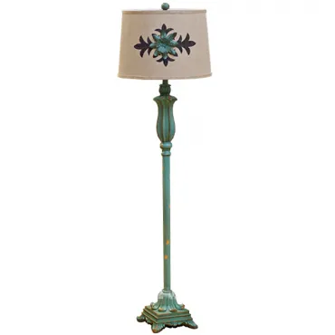 Торшер Cross Ornament Provence floor lamp от ImperiumLoft