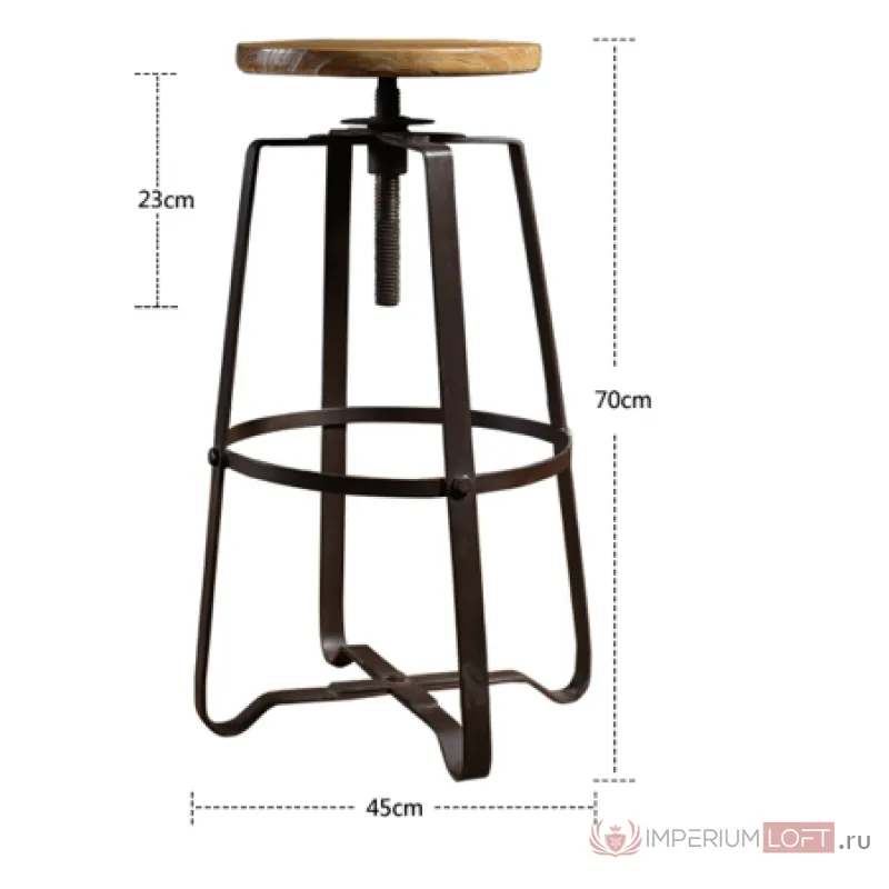 Винтажный стул Deyton Barstool от ImperiumLoft