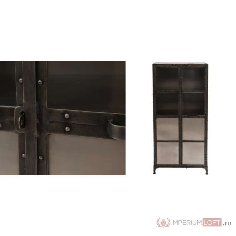 Буфет Industrial Steampunk Nickel Cabinet от ImperiumLoft