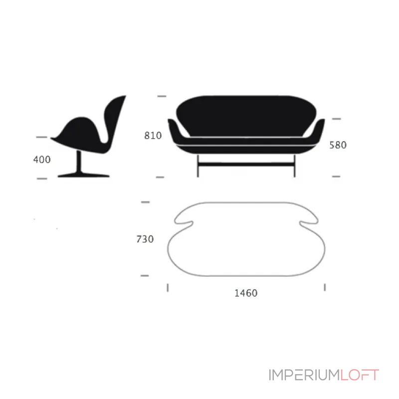Диван Swan Диван Swan