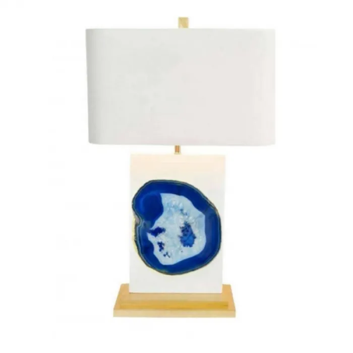 Настольная лампа Bel Air Table Lamp in Blue Agate от ImperiumLoft