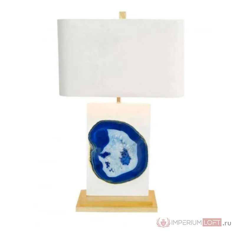 Настольная лампа Bel Air Table Lamp in Blue Agate от ImperiumLoft