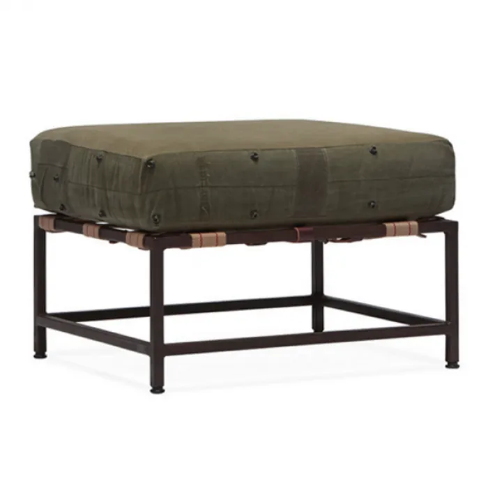 Оттоманка Olive Military Fabric Ottoman designed by Stephen Kenn and Simon Miller от ImperiumLoft