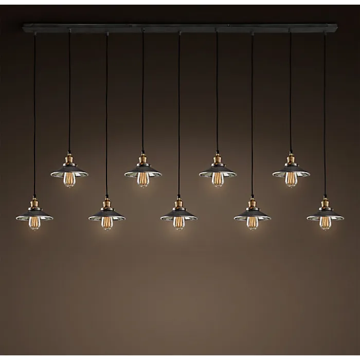 Люстра Loft Cone Pendant Reflector 9 Line от ImperiumLoft