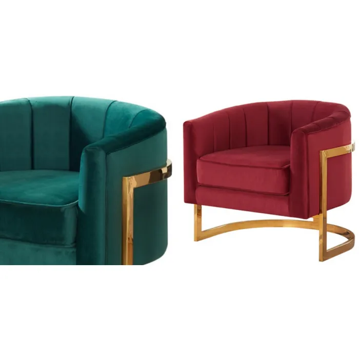 Кресло Accent Velvet chair от ImperiumLoft