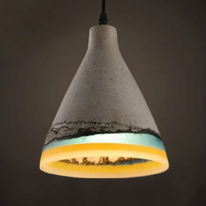 Подвесной светильник Art Concrete Pendant №2 от ImperiumLoft