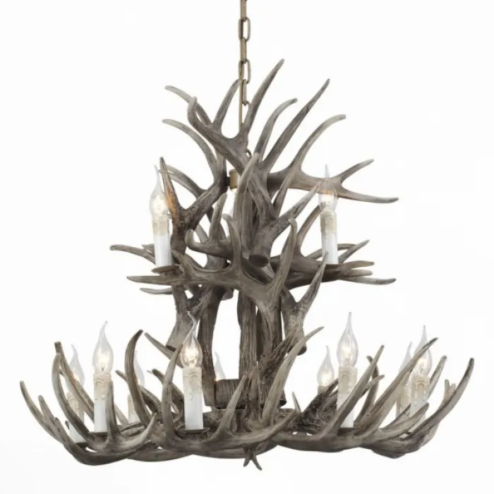 Люстра Hornland Chandelier 12 Grey от ImperiumLoft