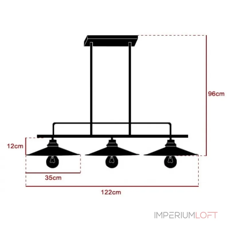 Люстра Loft Tripple Cone Pills от ImperiumLoft Люстра Loft Tripple Cone Pills от ImperiumLoft