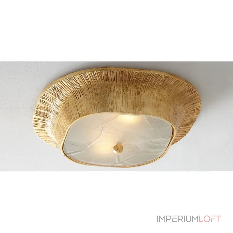 Потолочный светильник Utopia Round Sconce Gold designed