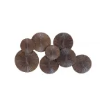 Арт-объект Apollo Brown Wall Plaque Disc от ImperiumLoft