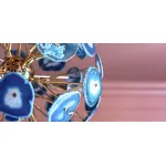 Люстра BRANQUINHO CHANDELIER AGATE blue от ImperiumLoft
