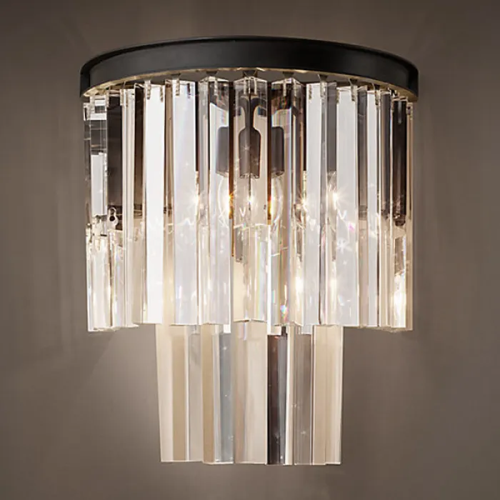 Бра 1920S Odeon Clear Glass II от ImperiumLoft