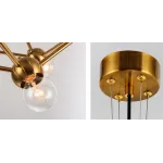 Люстра Molecule Gold Chandelier от ImperiumLoft