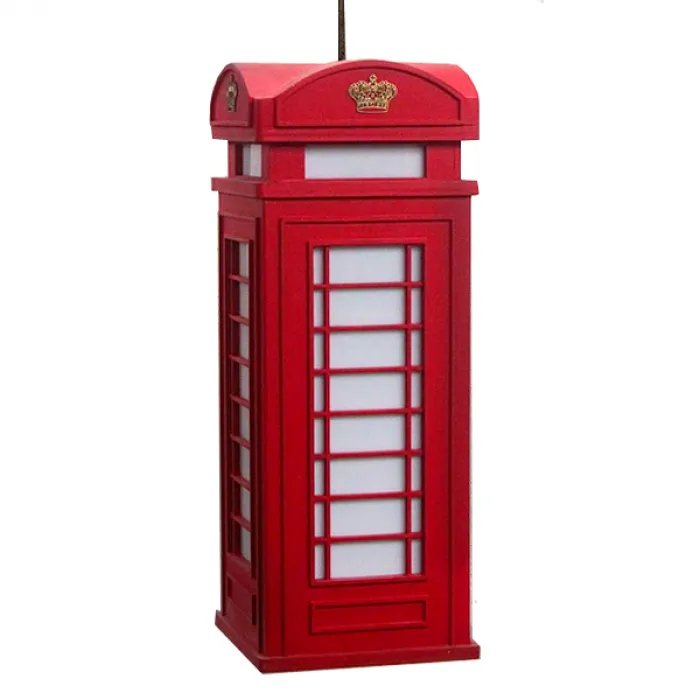 Подвесной светильник London Phone Booth Pendant от ImperiumLoft
