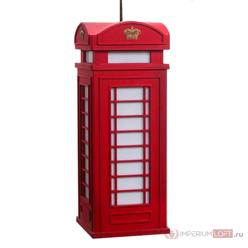 Подвесной светильник London Phone Booth Pendant от ImperiumLoft