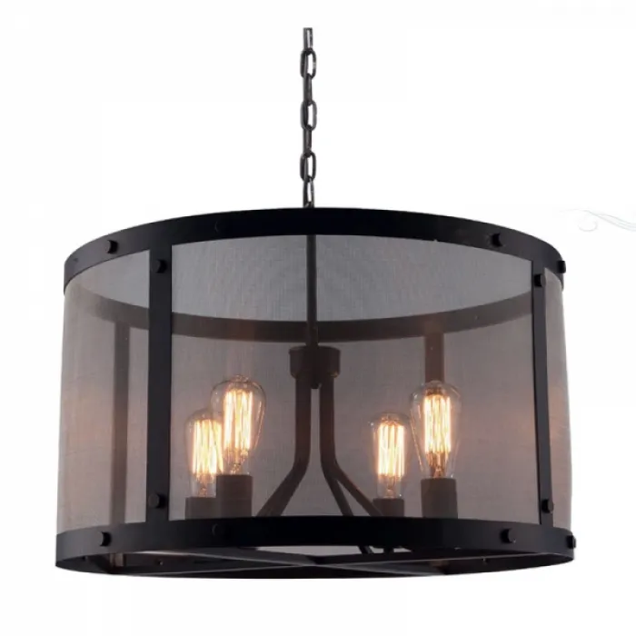 Люстра Loft Riveted Mesh Chandelier Round от ImperiumLoft