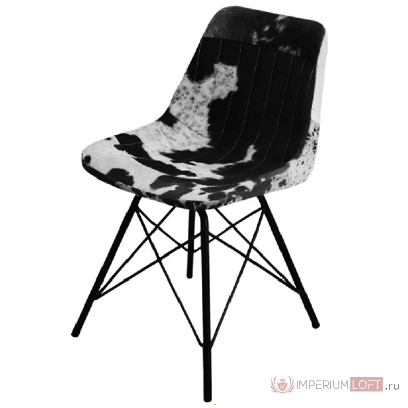 Стул Eames Stlye Cowhide Chair от ImperiumLoft