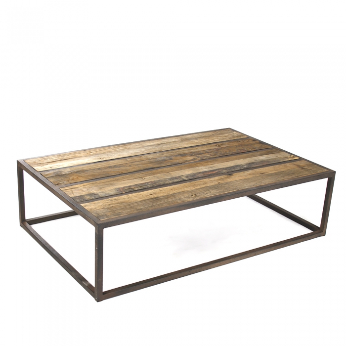 Журнальный стол Industrial Metal Rust Liesbeth Coffee Table от ImperiumLoft