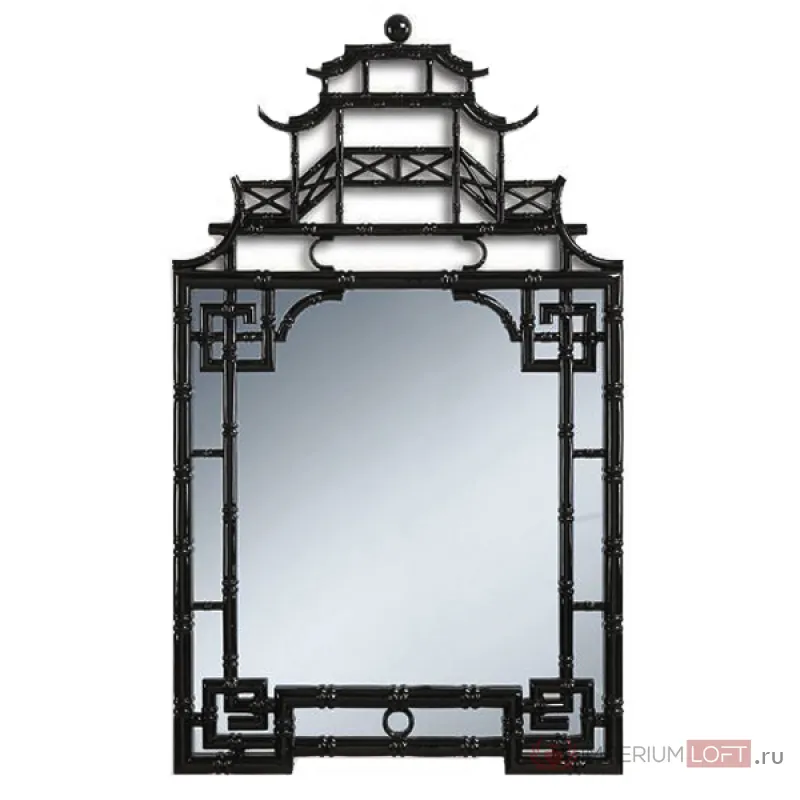 Зеркало Pagoda Mirror Black от ImperiumLoft