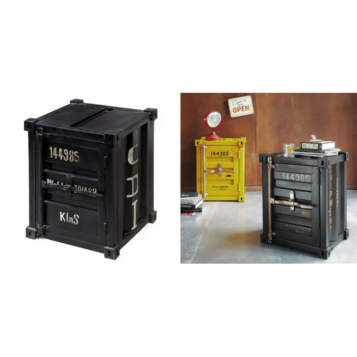 Тумбочка CARLINGUE Sea Container yellow от ImperiumLoft