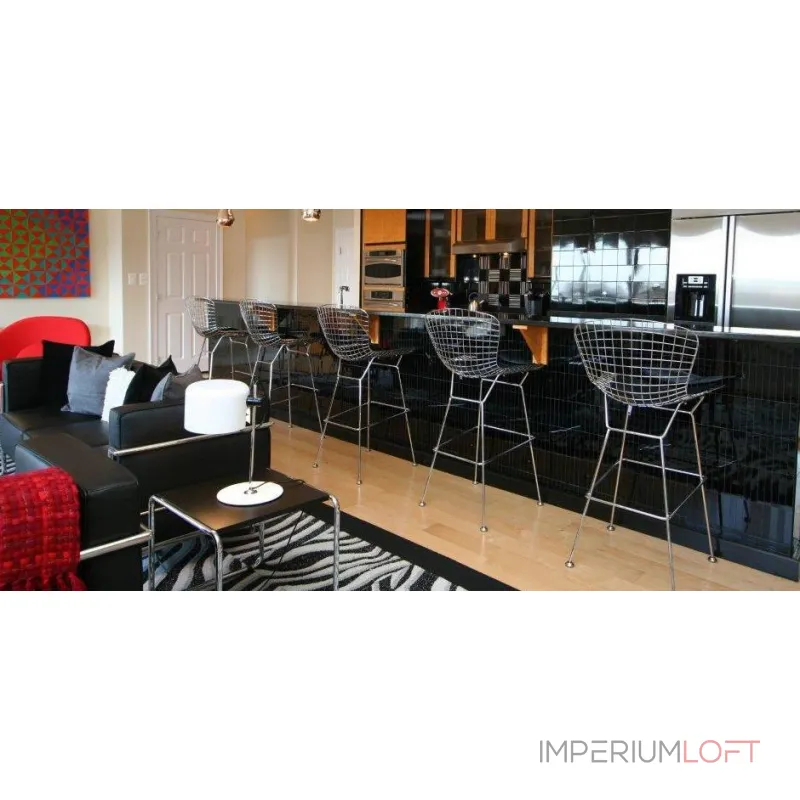 Барный стул Bertoia Barstool