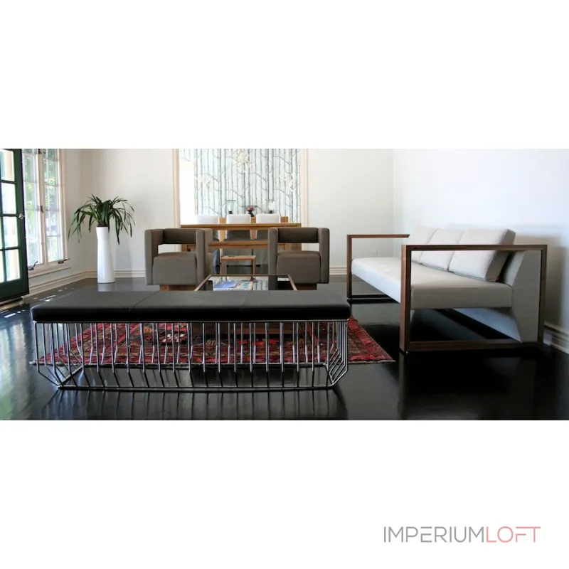 Банкетка Reza Feiz leather Bench