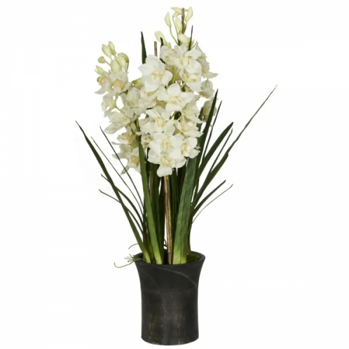 Декоративный искусственный цветок Tropical White от ImperiumLoft
