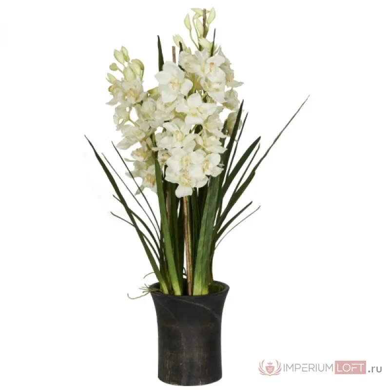 Декоративный искусственный цветок Tropical White от ImperiumLoft