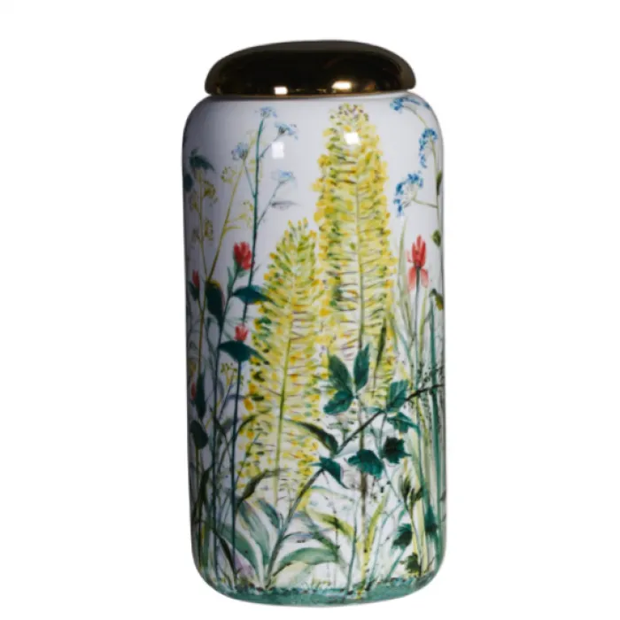 Ваза настольная Flower Yellow от ImperiumLoft
